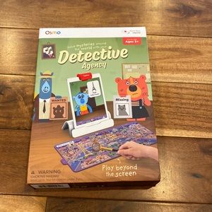Osmo detective agency.  Lightly used.